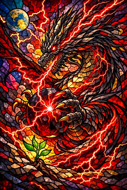 龍単体画像