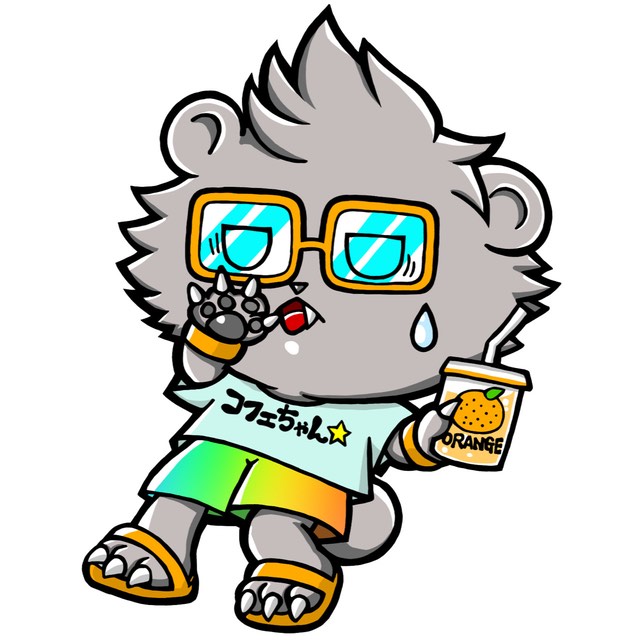 2023年 コフェちゃんライブポーズ
