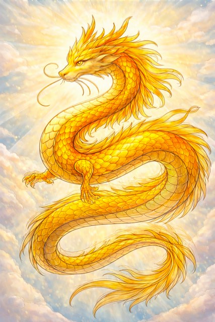 龍単体画像