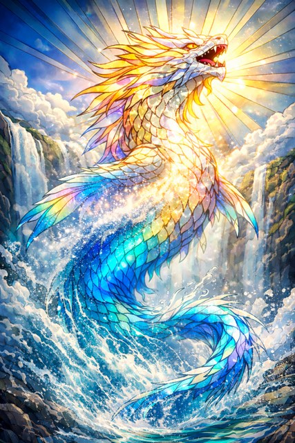 龍単体画像