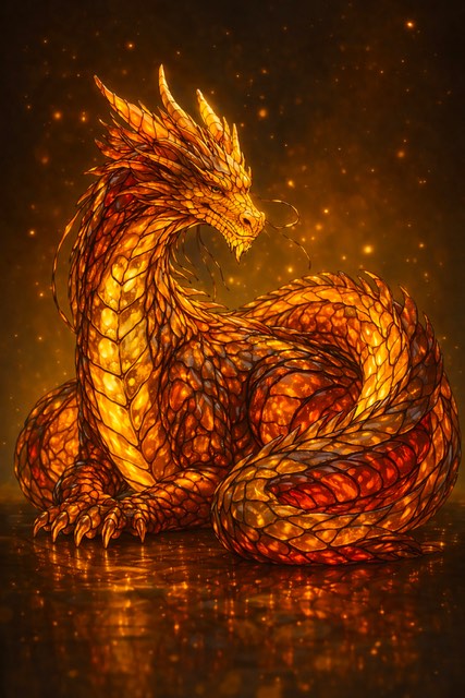 龍単体画像