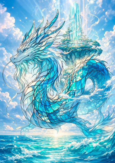 龍単体画像