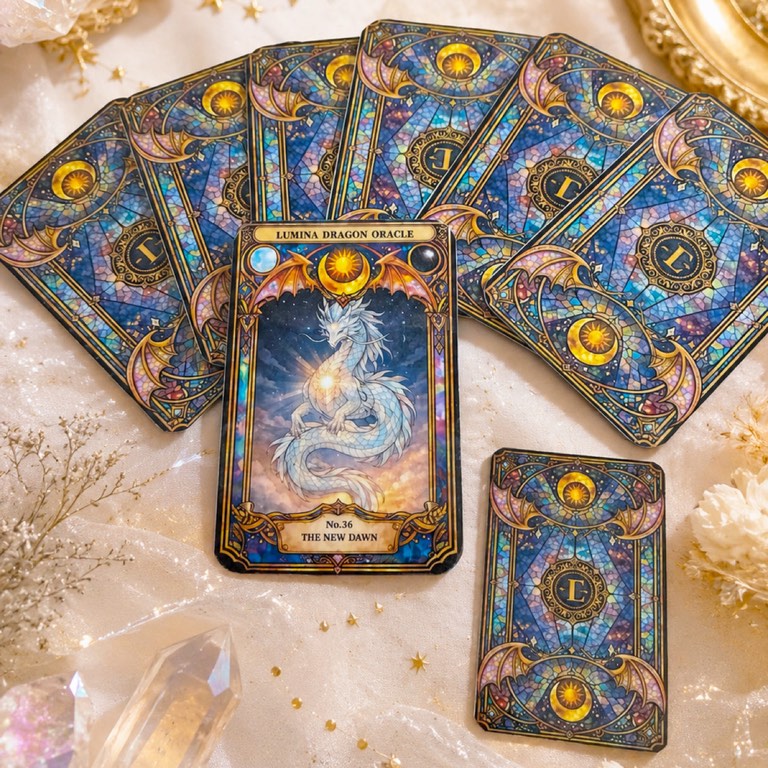 LUMINA DRAGON ORACLE CARD