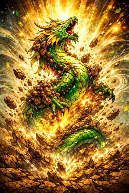 龍単体画像